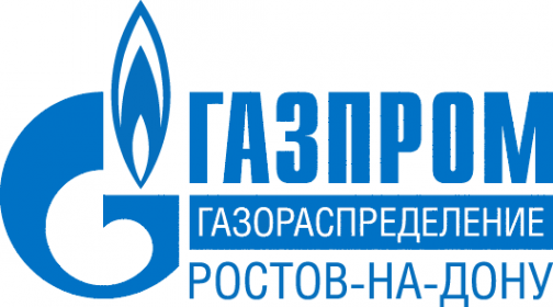 Логотип компании Газпром газораспределение Ростов-на-Дону