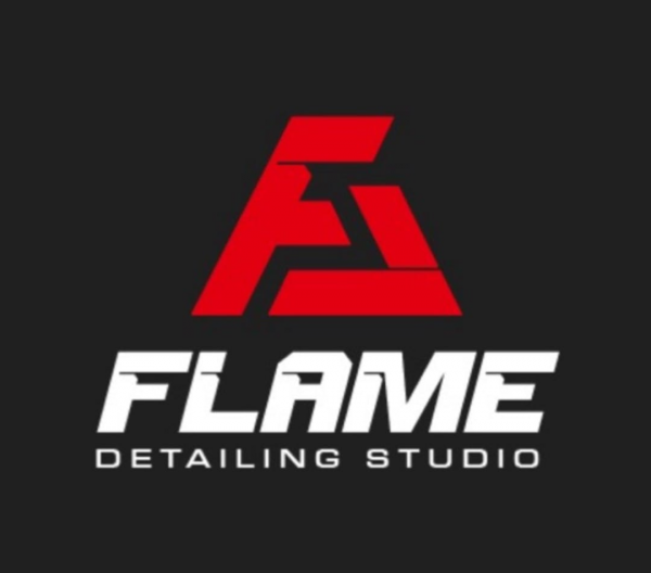 Логотип компании Flame детейлинг